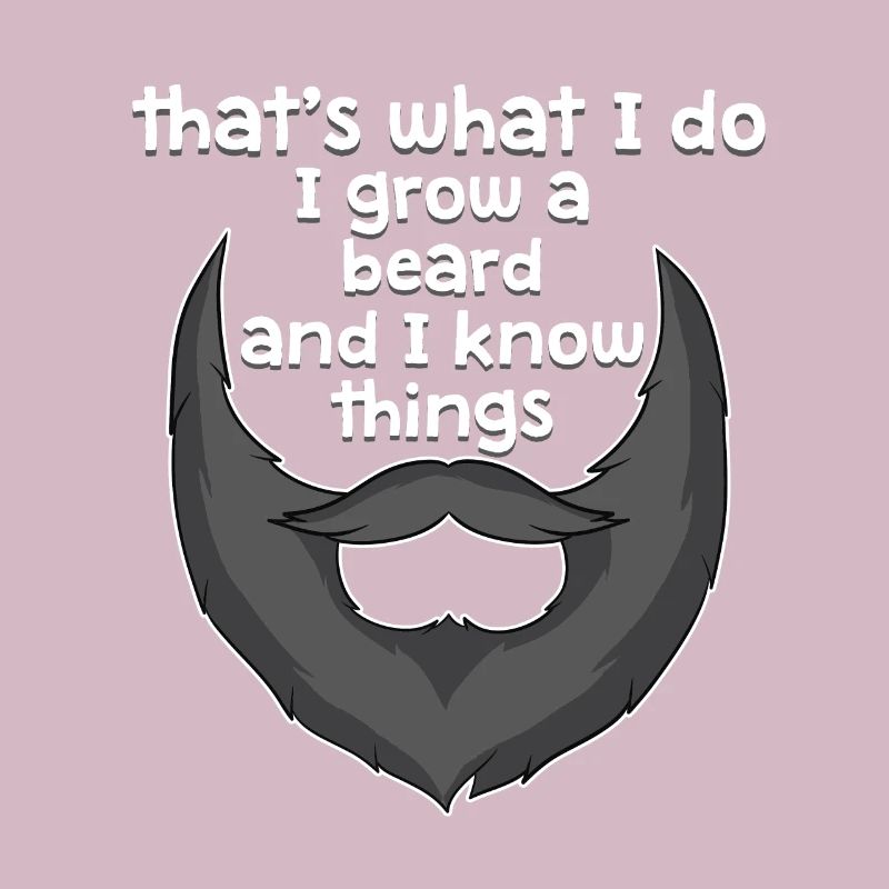 Bart Bärtig Bartträger Hipster Vollbart Geschenk