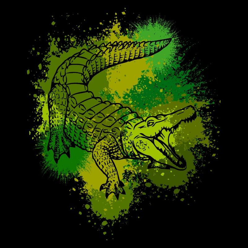 Crocodile Aligator predator reptile gift