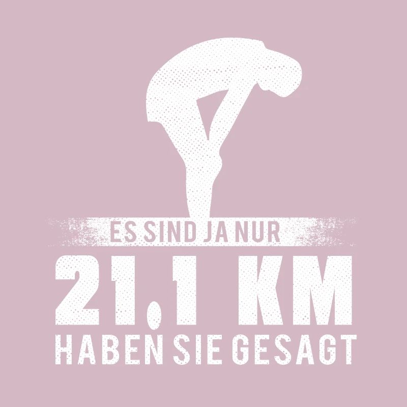 Exécution de devis de jogging Oui seulement 21,1 km