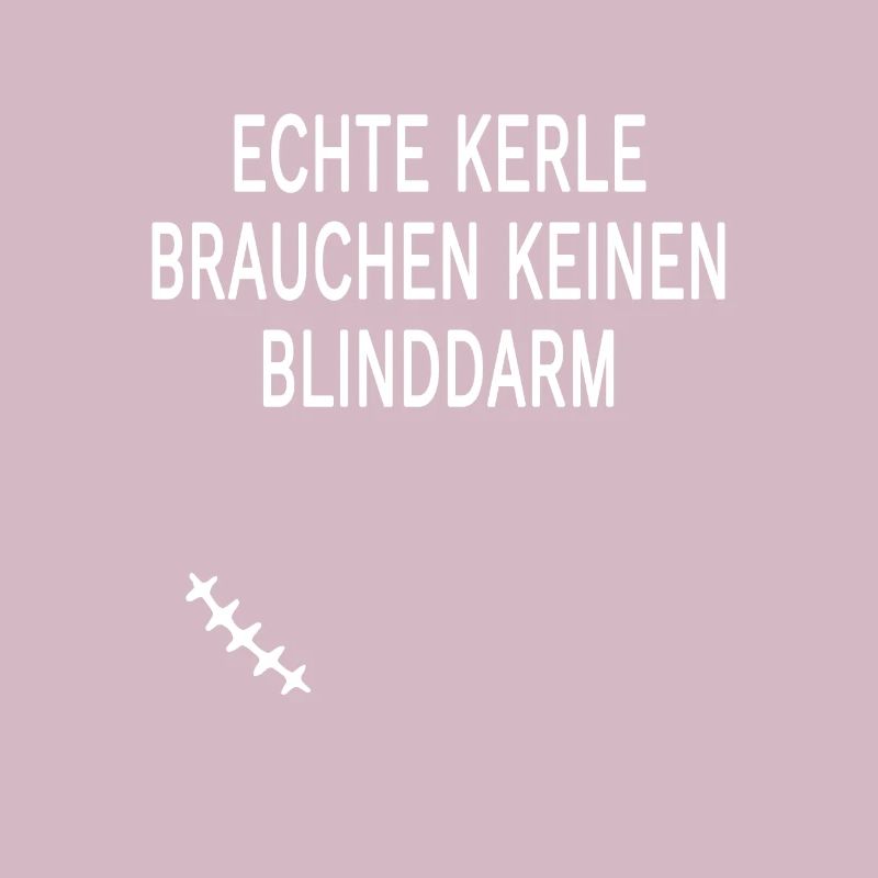 Blinddarm Operation Narbe Appendix Geschenk