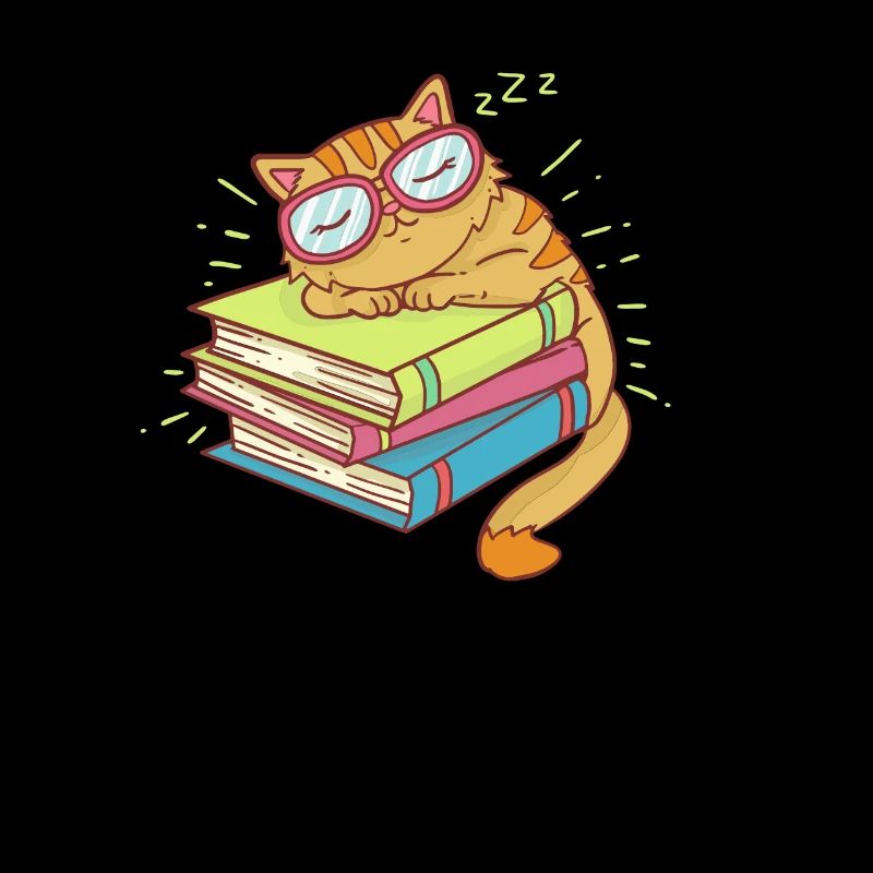 Livres de lecture bookworm chat chaton