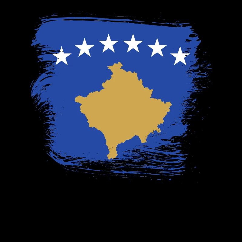 Kosovo Flagge