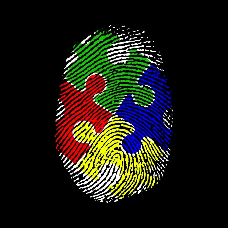 Impronta autistica autistica asperger autistico autistico