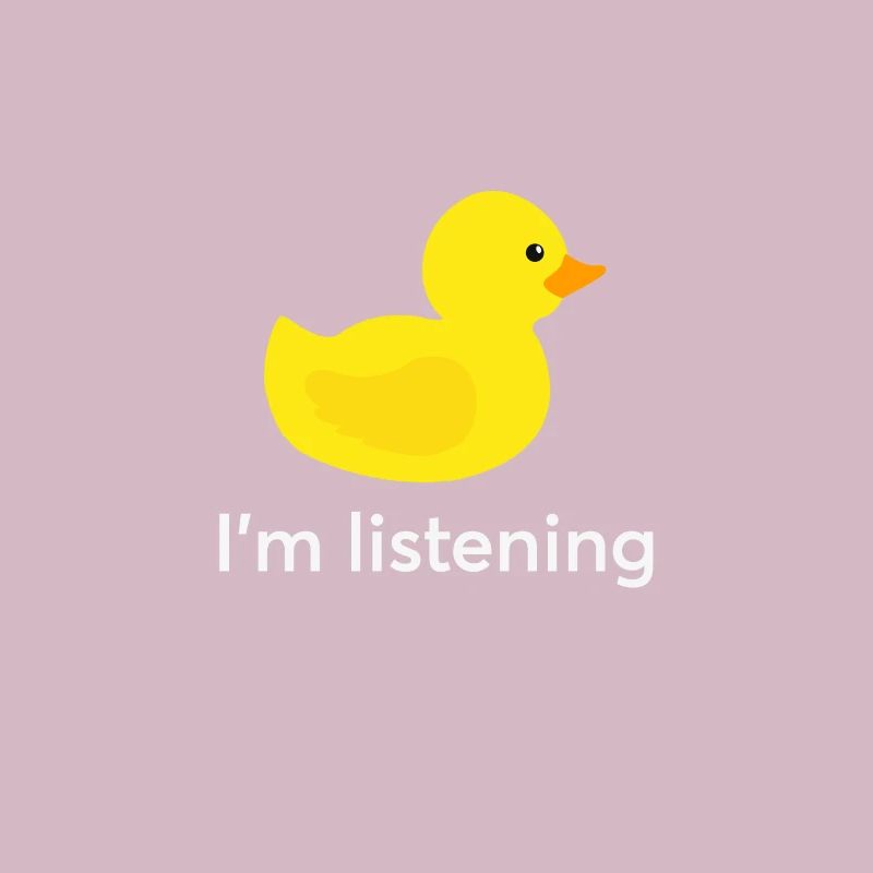 Programmer rubber duck debug