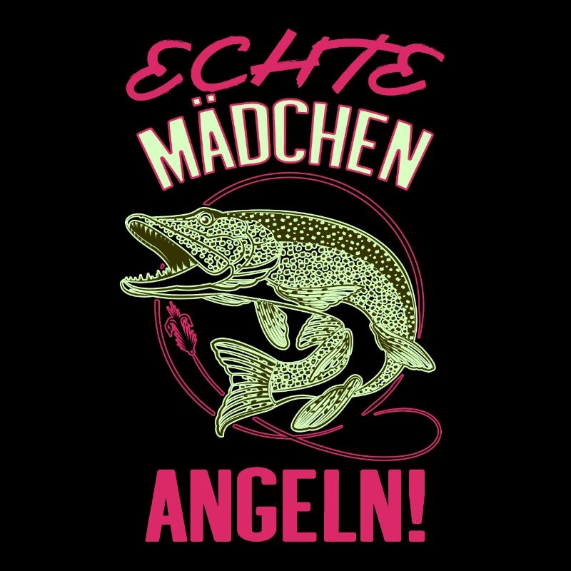 Echte Mädchen Angeln