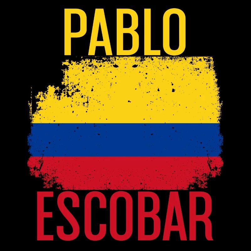 PABLO ESCOBAR FLAG