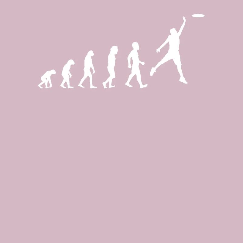 Evolution Frisbee Player Team T-Shirt