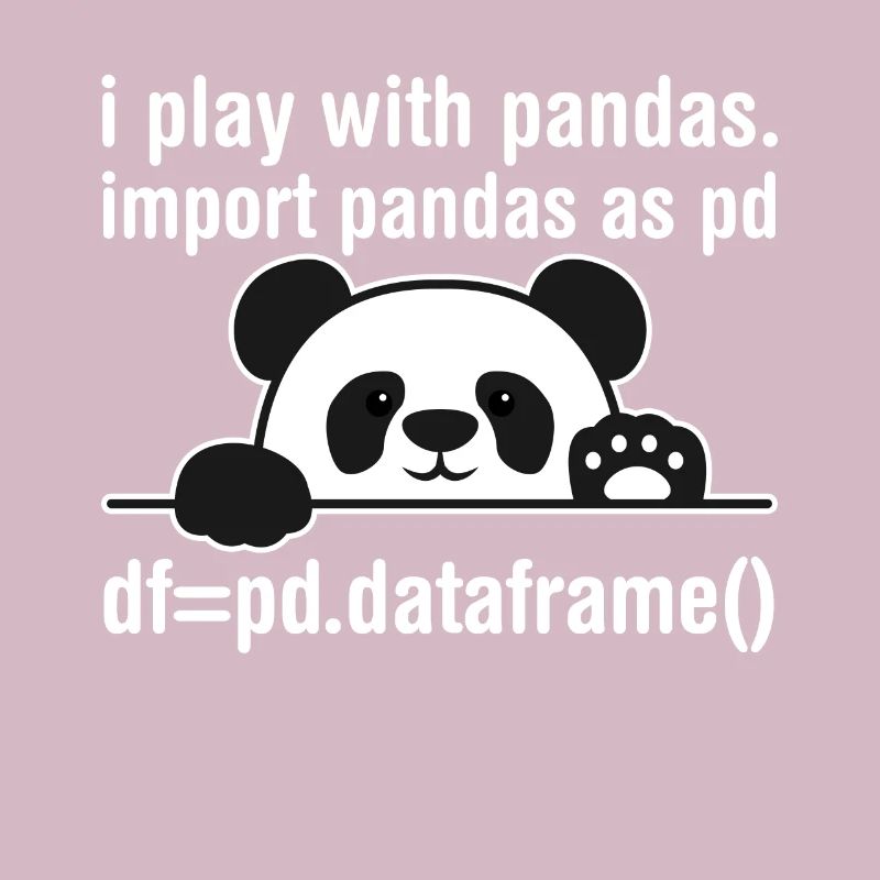 Python Programmierer IT Nerd Panda Programmierung