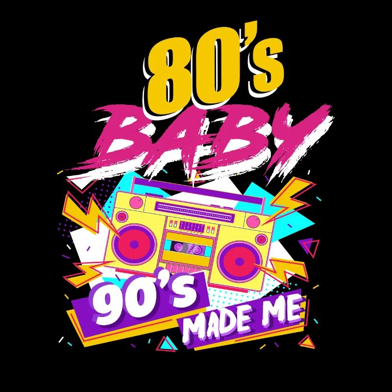 80er Jahre Kind der 80er Geschenk