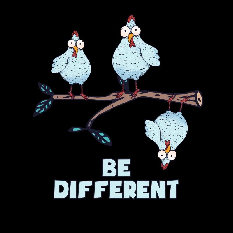 BE DIFFERENT
