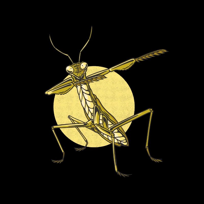 Gottesanbeterin Dabbing Praying Mantis