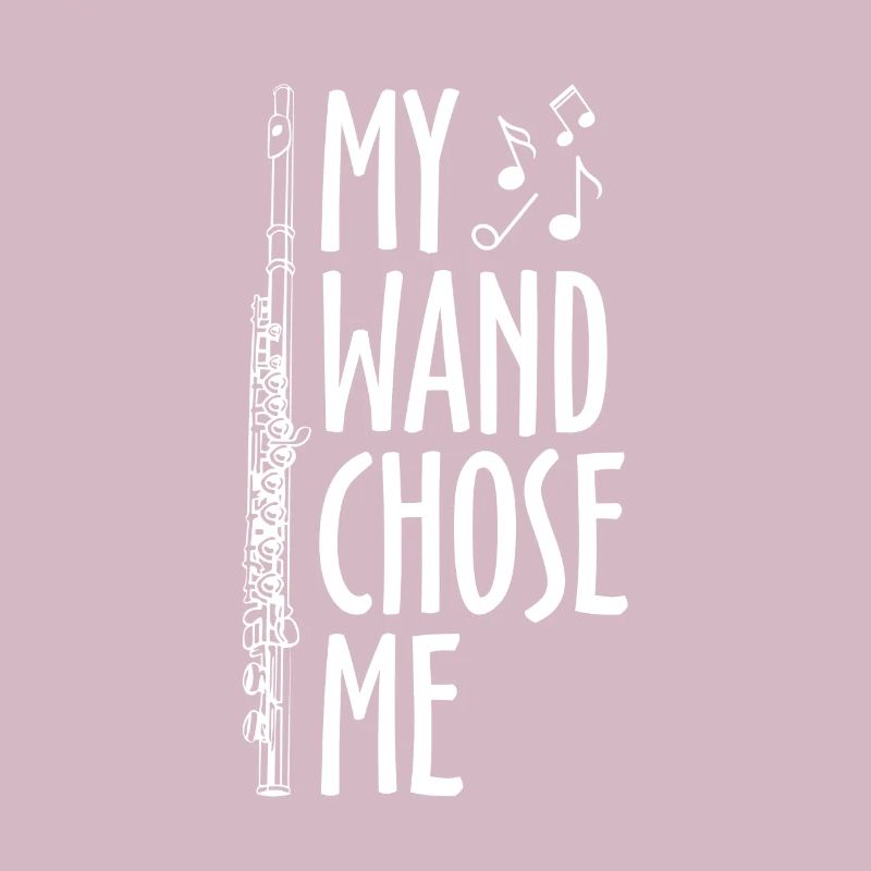 My Wand Chose Me Querflöte Geschenk