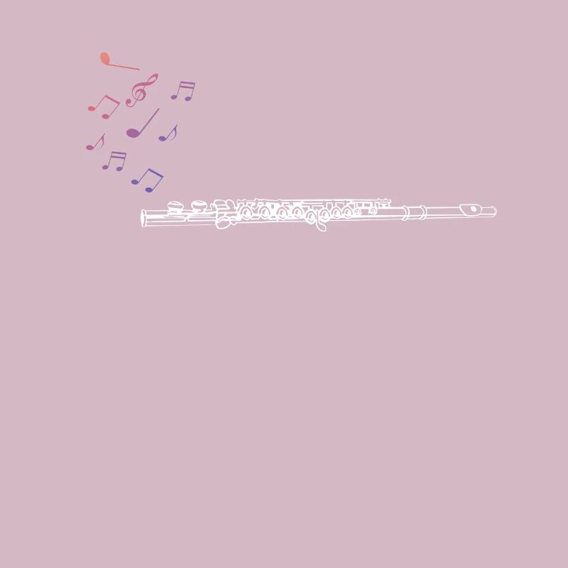 Querflöte Geschenk Musik Noten