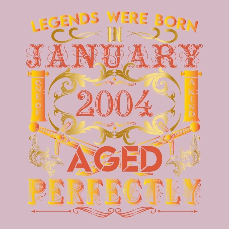 Januar 2004 - Geburtstag 2004 wurden Legenden geboren.