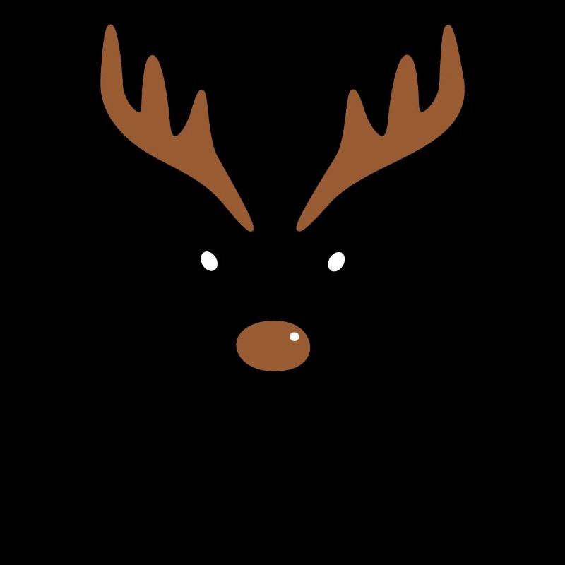 Renne mignon de Noël