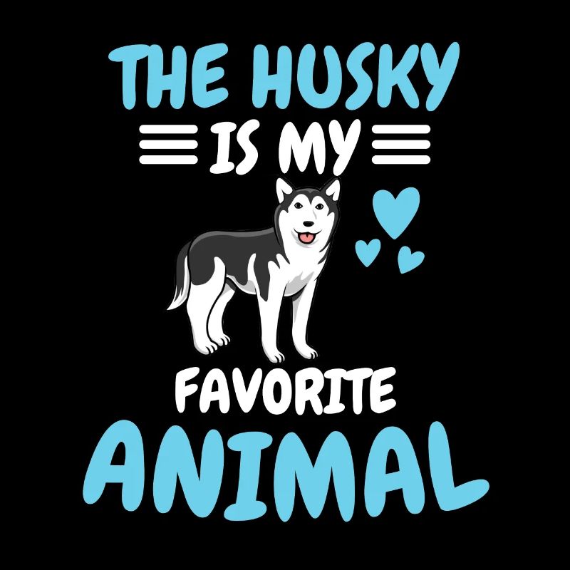 Lieblingstier Hunde Tier Lustiges Geschenk Husky