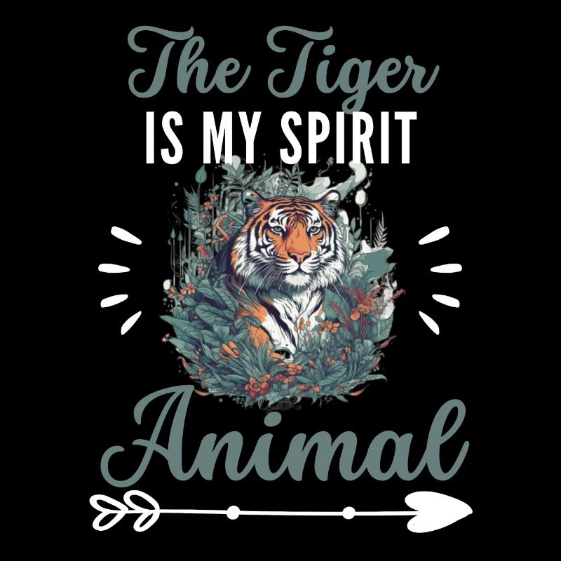 Prédateur Animal Lover Funny Gift Tiger