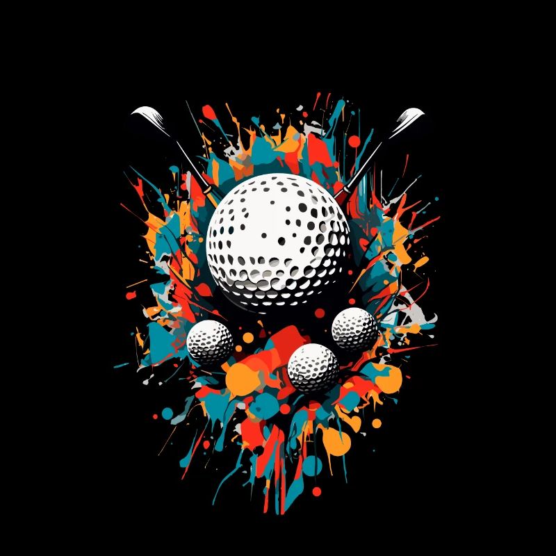 Golfspieler Design Aesthetic Golfer Sport