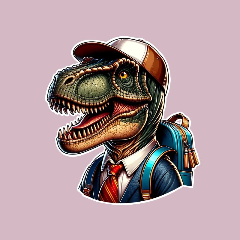 Dinosaurier Schule Einschulung