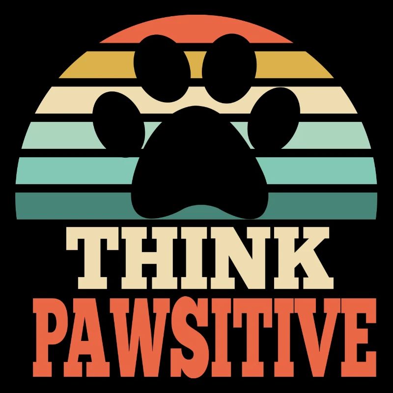 Think Pawsitive Pet Lover Gift