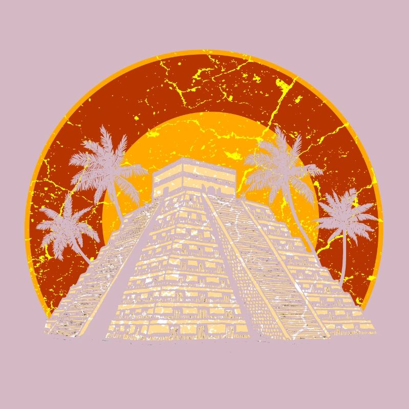 Aztec Mayan Pyramid Chichen Itza Mexico