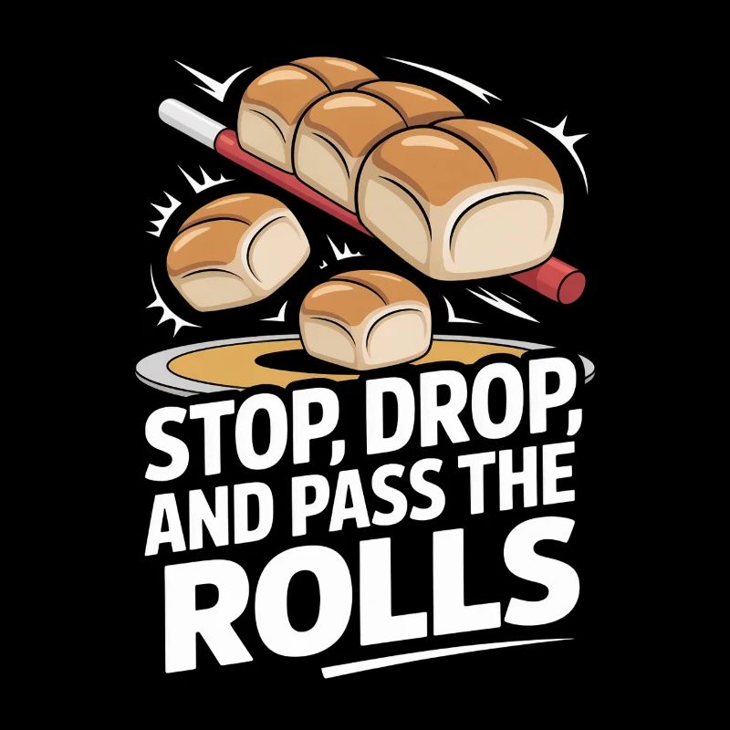 Stop Drop ja Pass the Rolls Thanksgiving