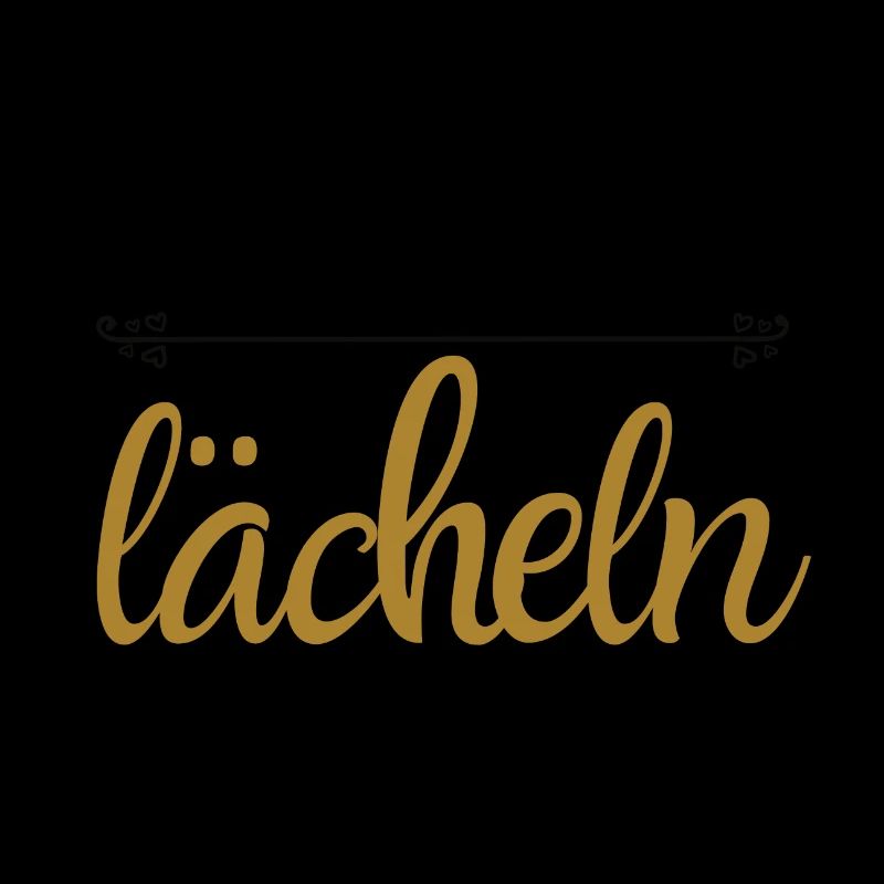 Wer schön sein will muss lächeln