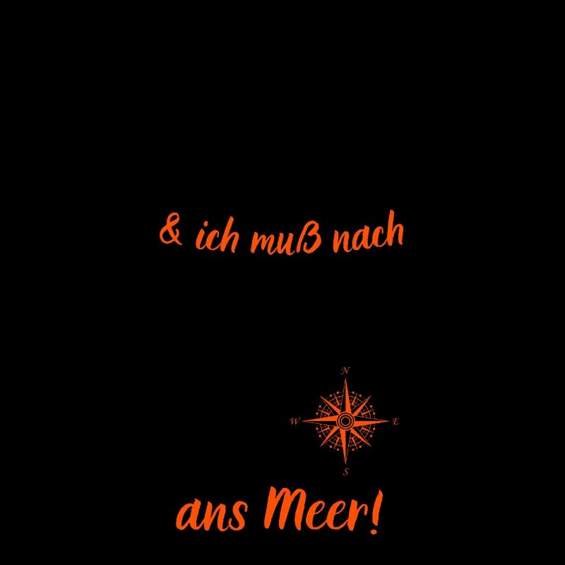 Binz-Der Strand ruft und ich muss ans Meer -Funny