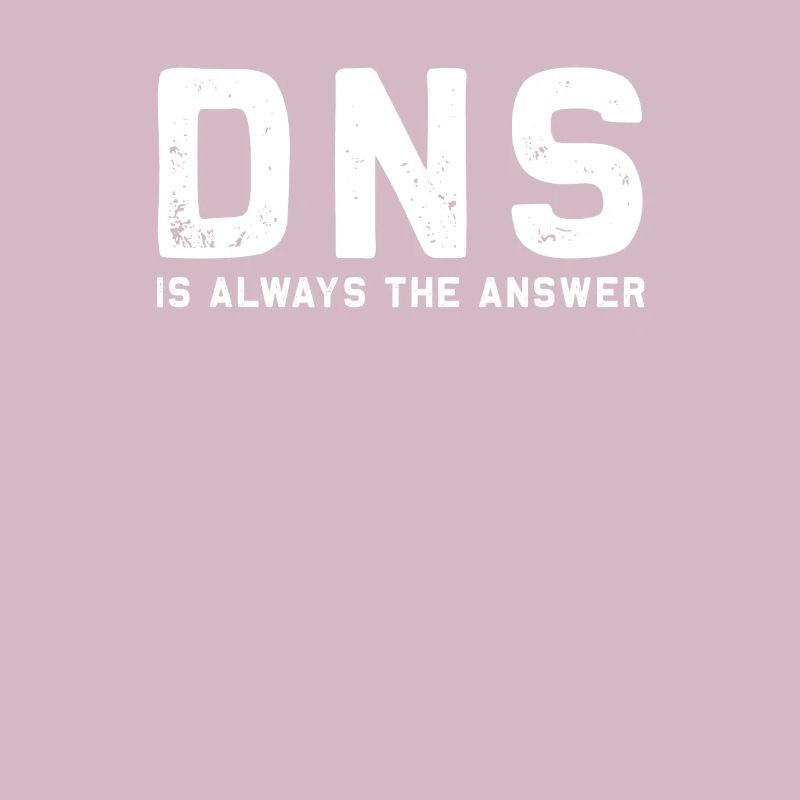 "DNS is always the answer" System Engineering