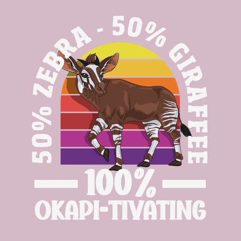 Funny zookeeper okapi lover