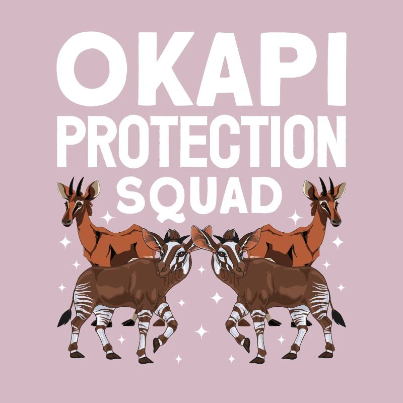 Funny zookeeper okapi lover