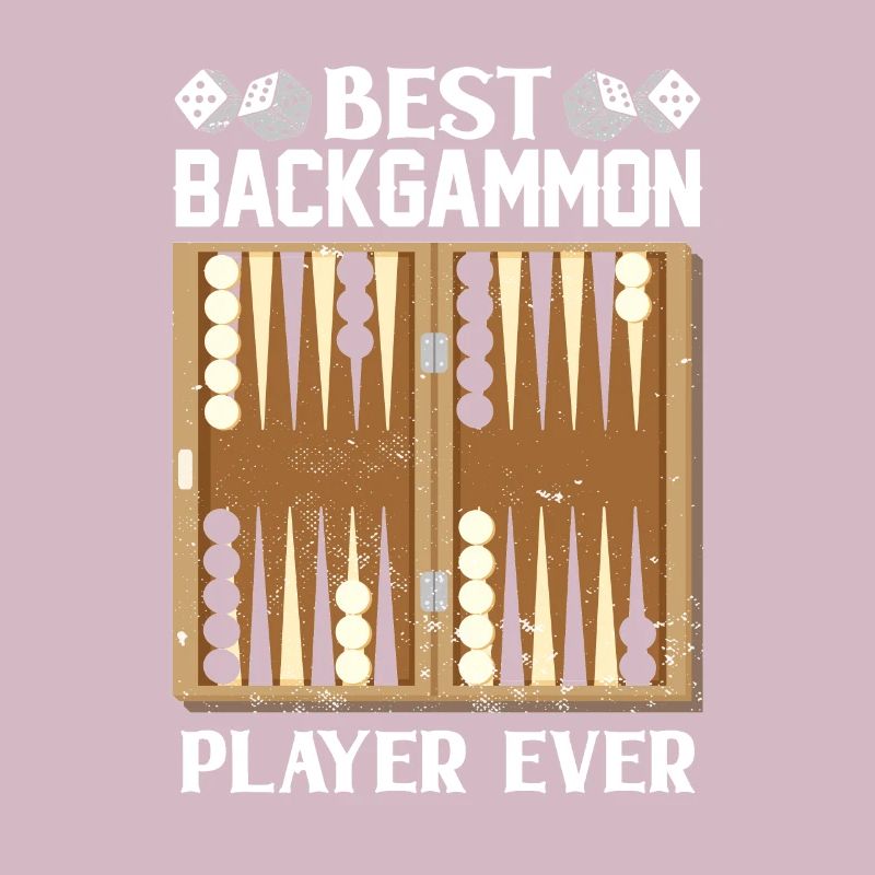 Board Game Funny Backgammon