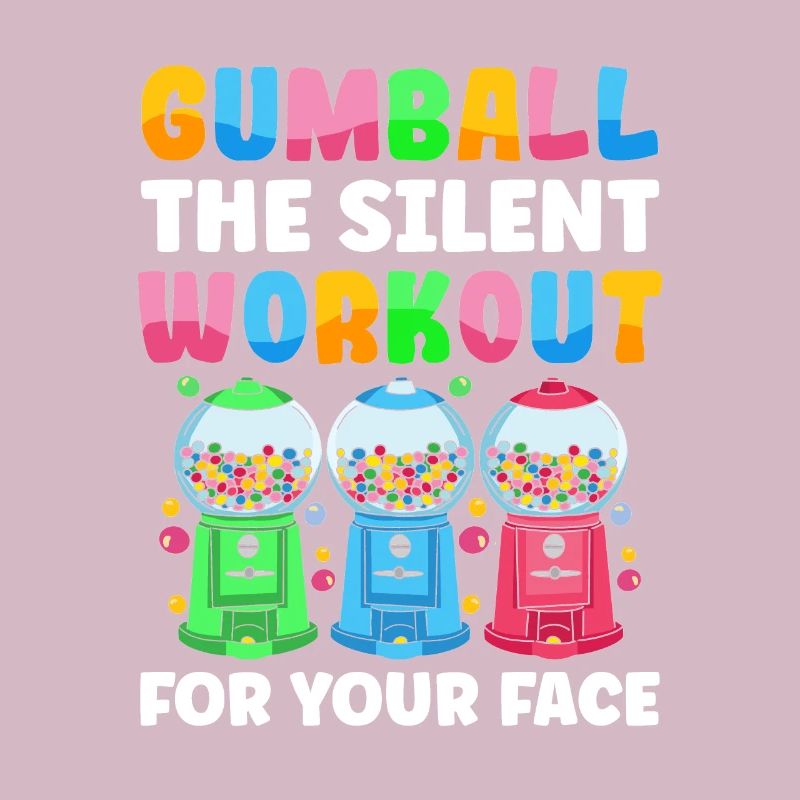Funny chewing gum machine