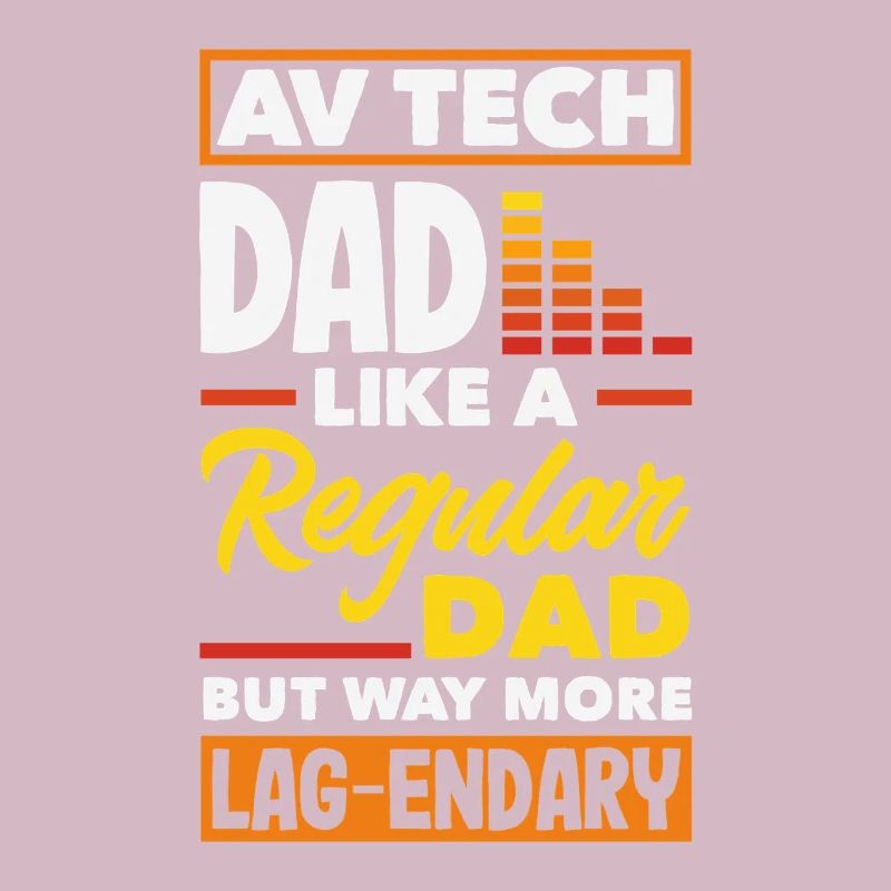 Lustiger Audiovisueller Techniker AV Tec