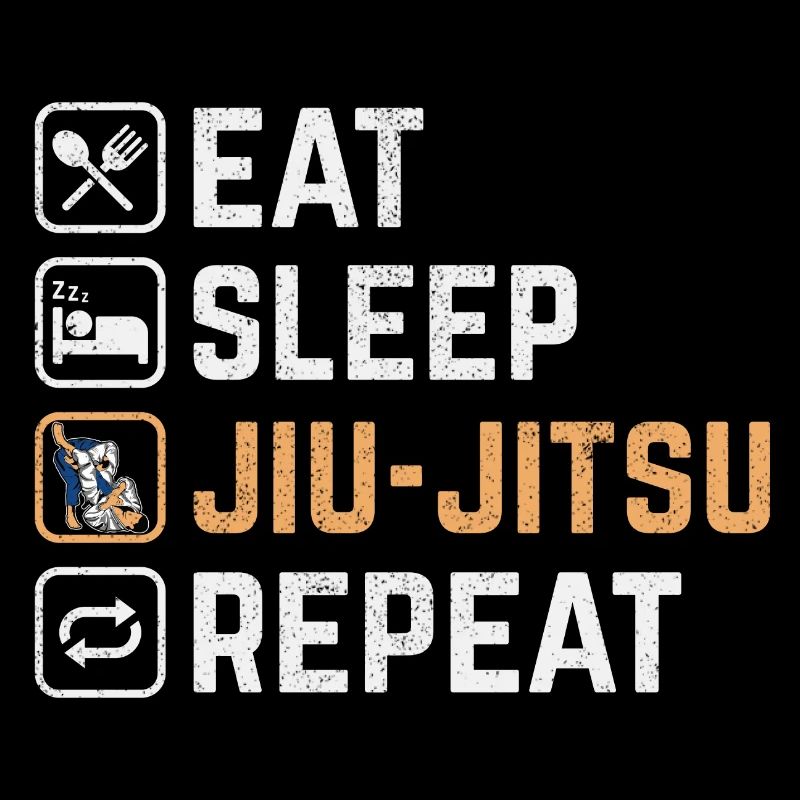 Eat Sleep Jiu-Jitsu Repeat