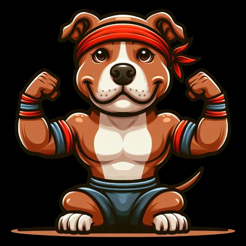 Pitbull The Body Builder