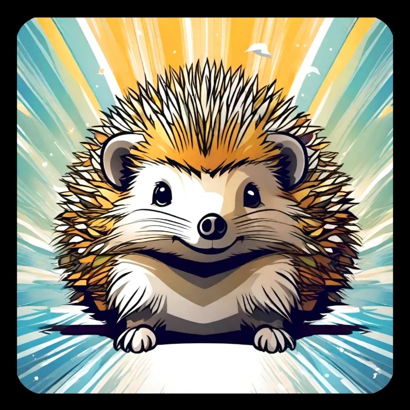 Niedlicher kleiner Igel