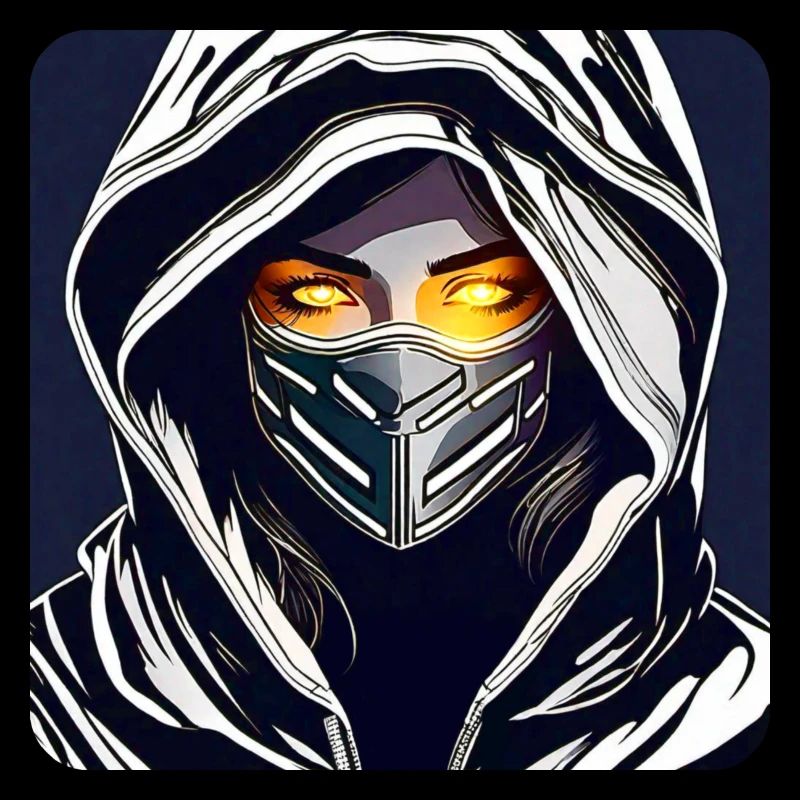 Cool Anonymous Cyberpunk Girl