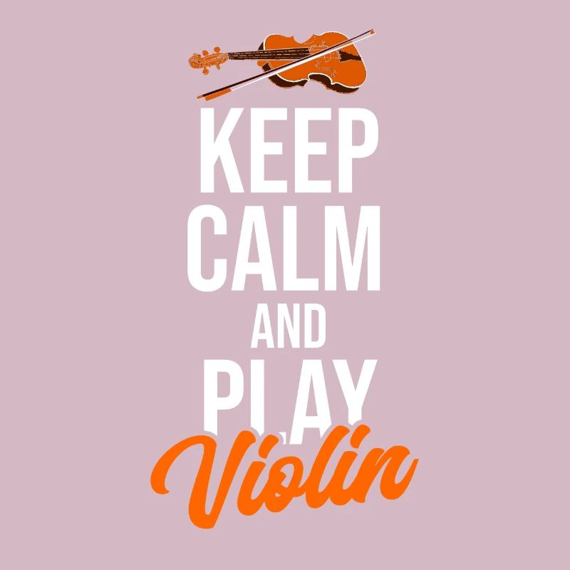 Lustiger Spruch mit Violine oder Geige