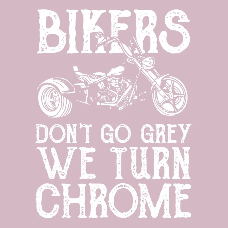 Les motards ne deviennent pas gris, nous passons au chrome