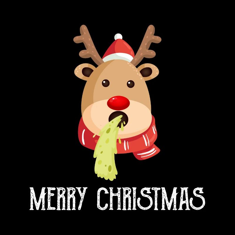 Ugly Christmas reindeer