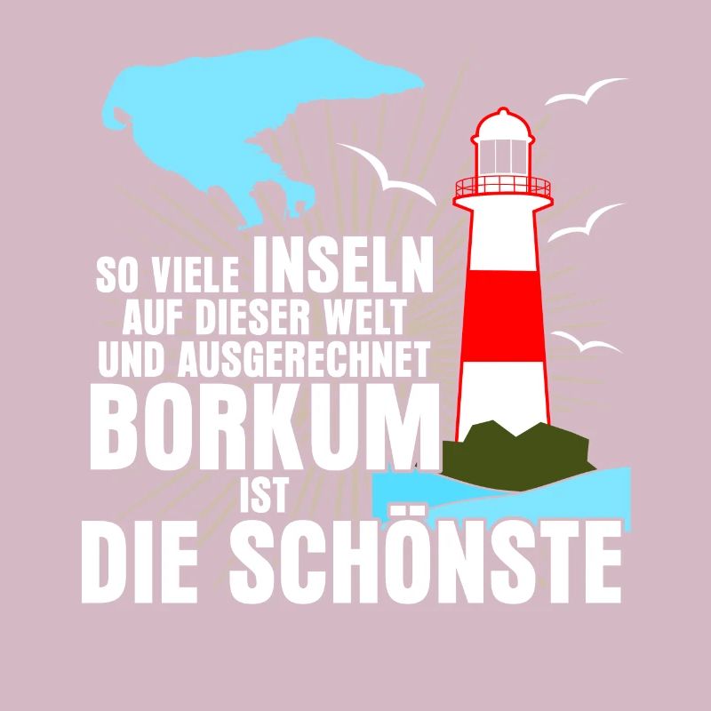 Borkum Insel Spruch