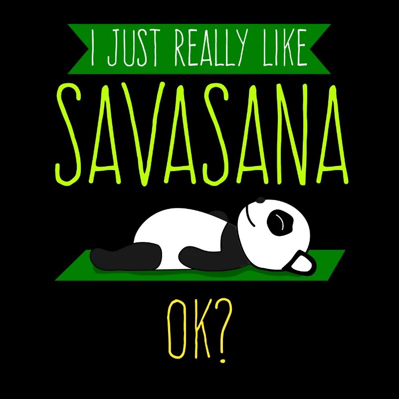 Savasana Panda Panda Bear Yoga
