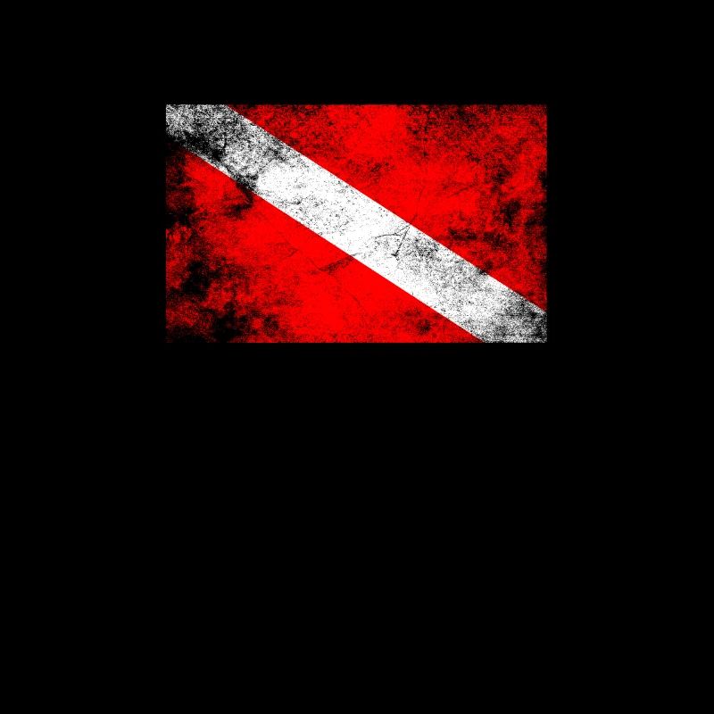 Diver Flag Cadeau de plongée sous-marine