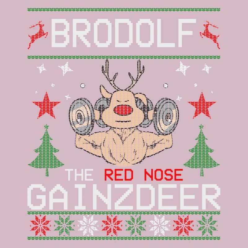 Brodolf Le Nez Rouge Gainzdeer Pull Moche