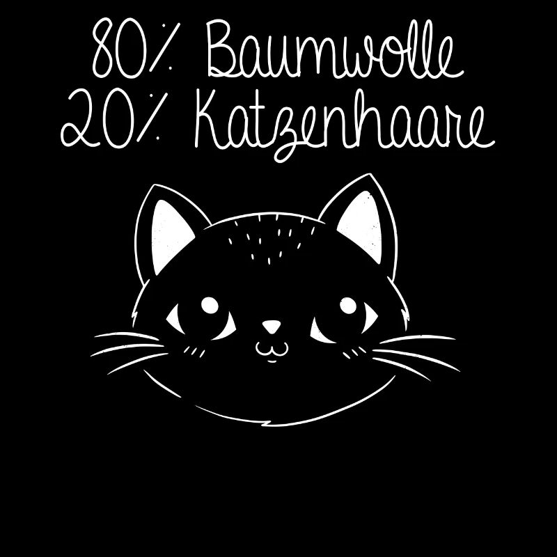 80% Baumwolle, 20% Katzenhaare