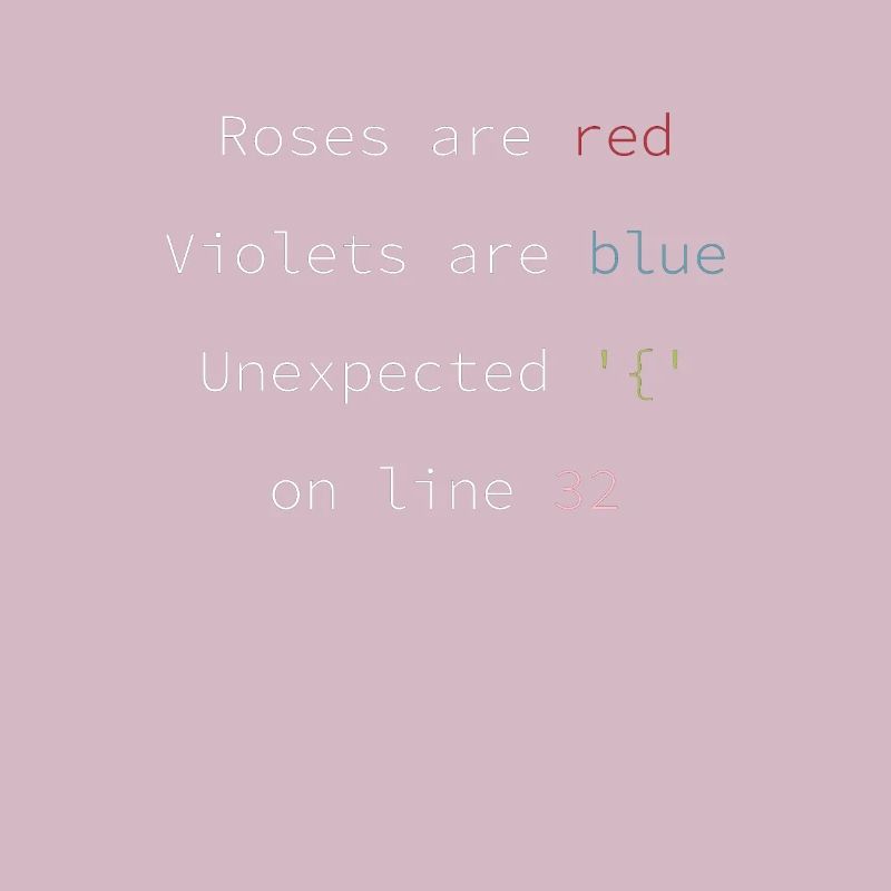 Funny Fehlercode Software Entwickler