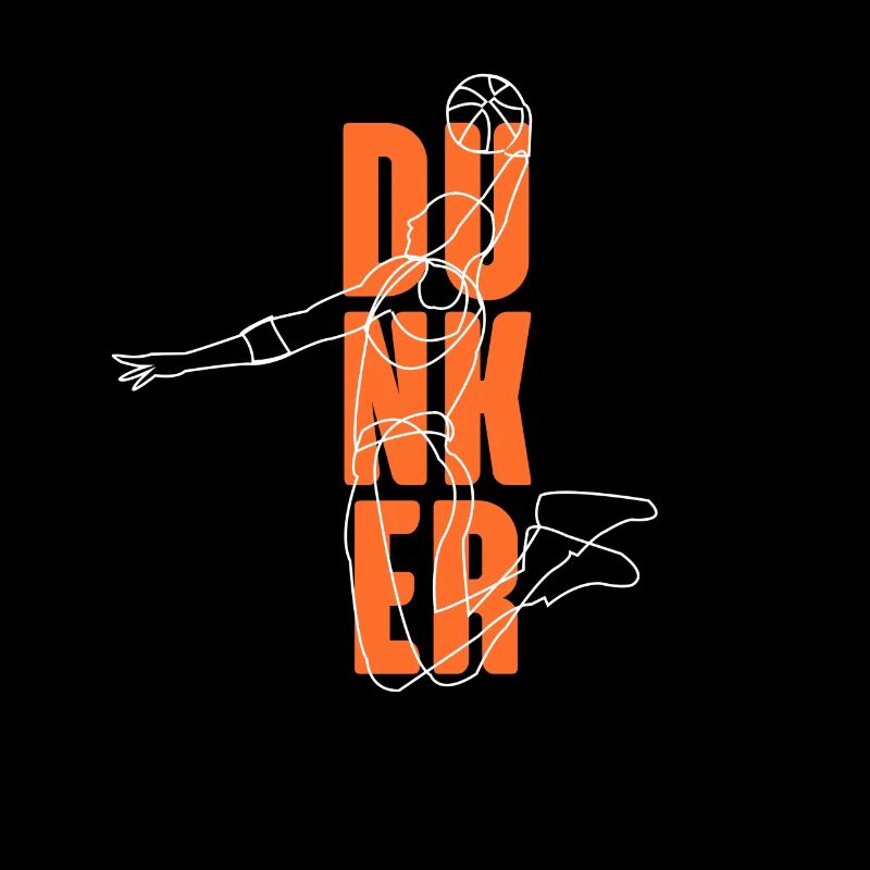 Dunker basketteur Funny Slam