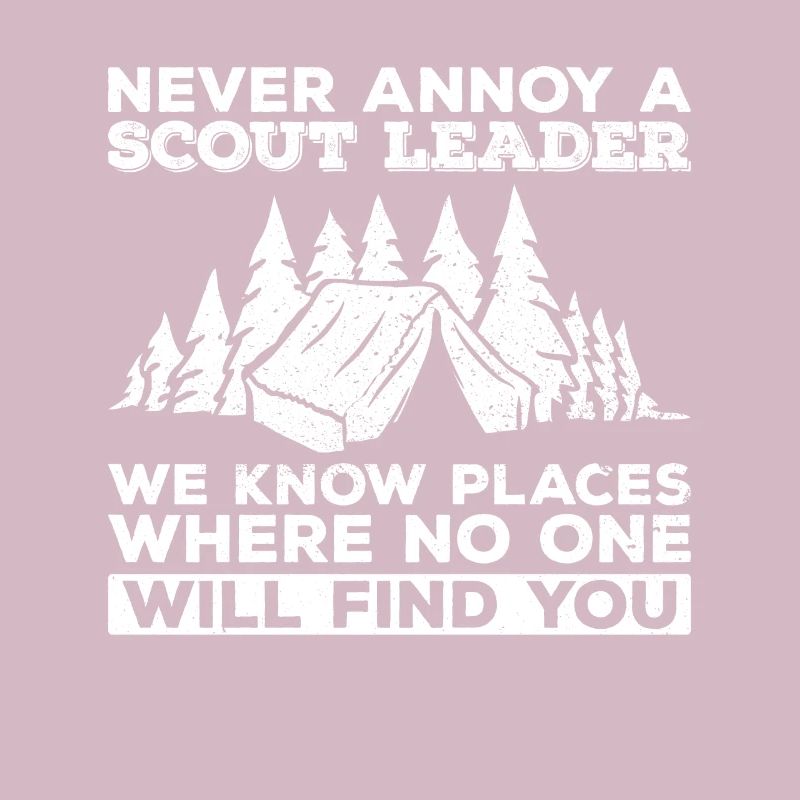 Cub Scouting Design Für Einen Pfadfinderführer