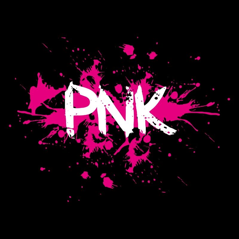 Pink pnk couleur éclaboussures